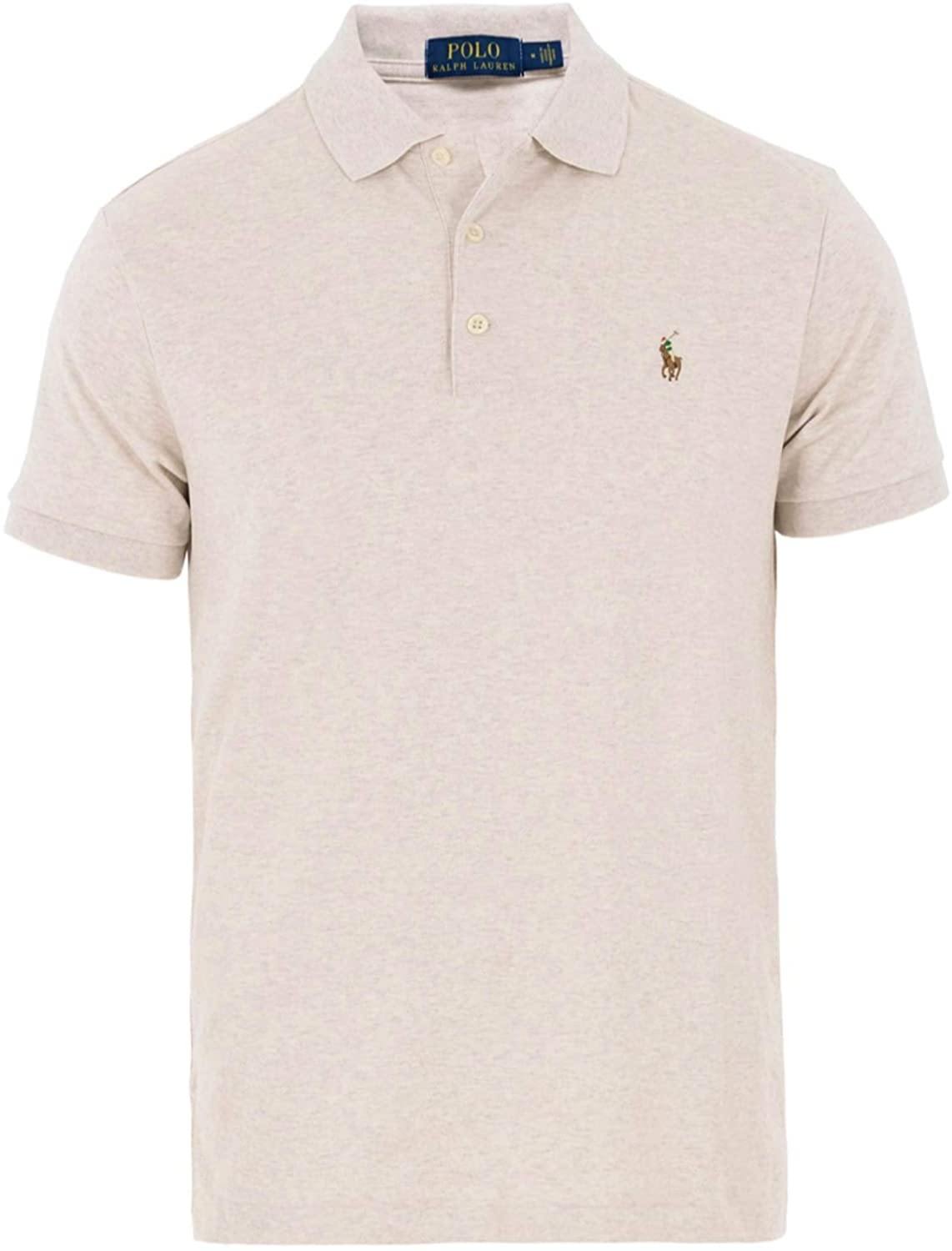 Polo Ralph Lauren Mens Custom Fit Short Sleeves Polo Shirt