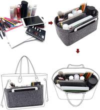
                        
                          將圖片載入圖庫檢視器 Felt Purse Bag Organizer Insert with zipper Bag Tote Shaper Fit Speedy Neverfull MM GM
                        
                      