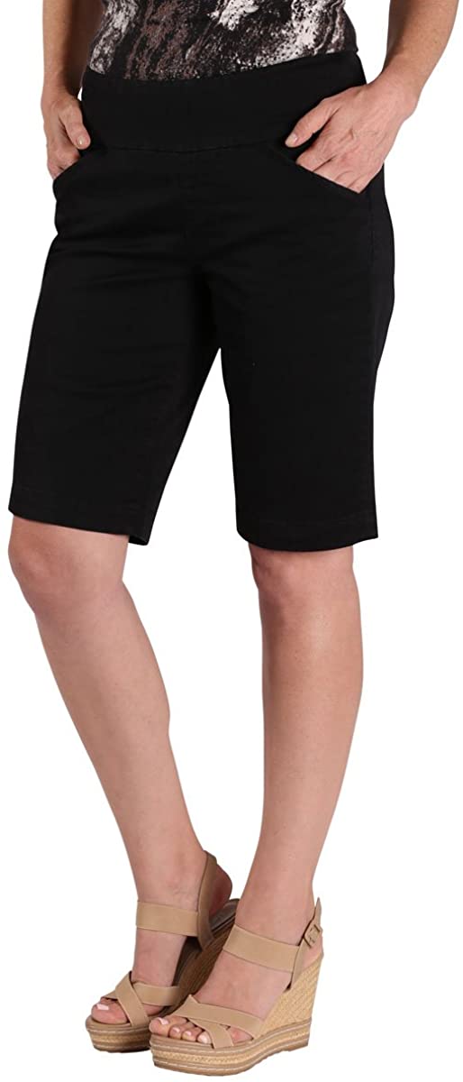 Jag Jeans Women's Ainsley Pull on Classic Fit Bermuda Short