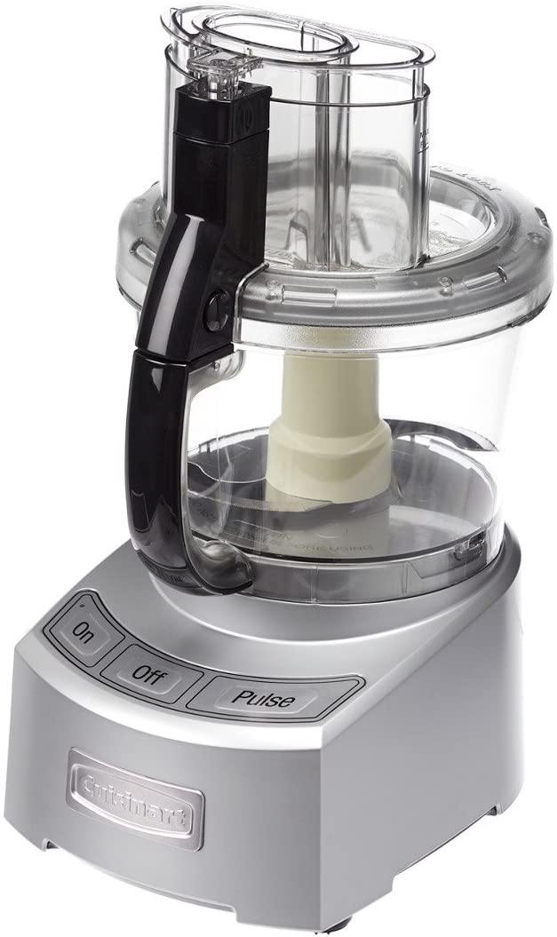 Cuisinart FP-12DCN Elite Collection 2.0 12-Cup Food Processor, Silver Die Cast - JOY2ESpree