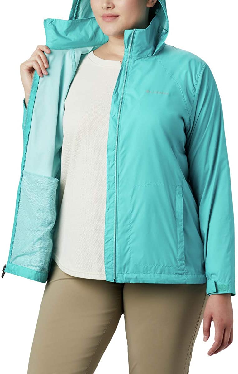 Columbia Women's Switchback Iii Adjustable Waterproof Rain Jacket