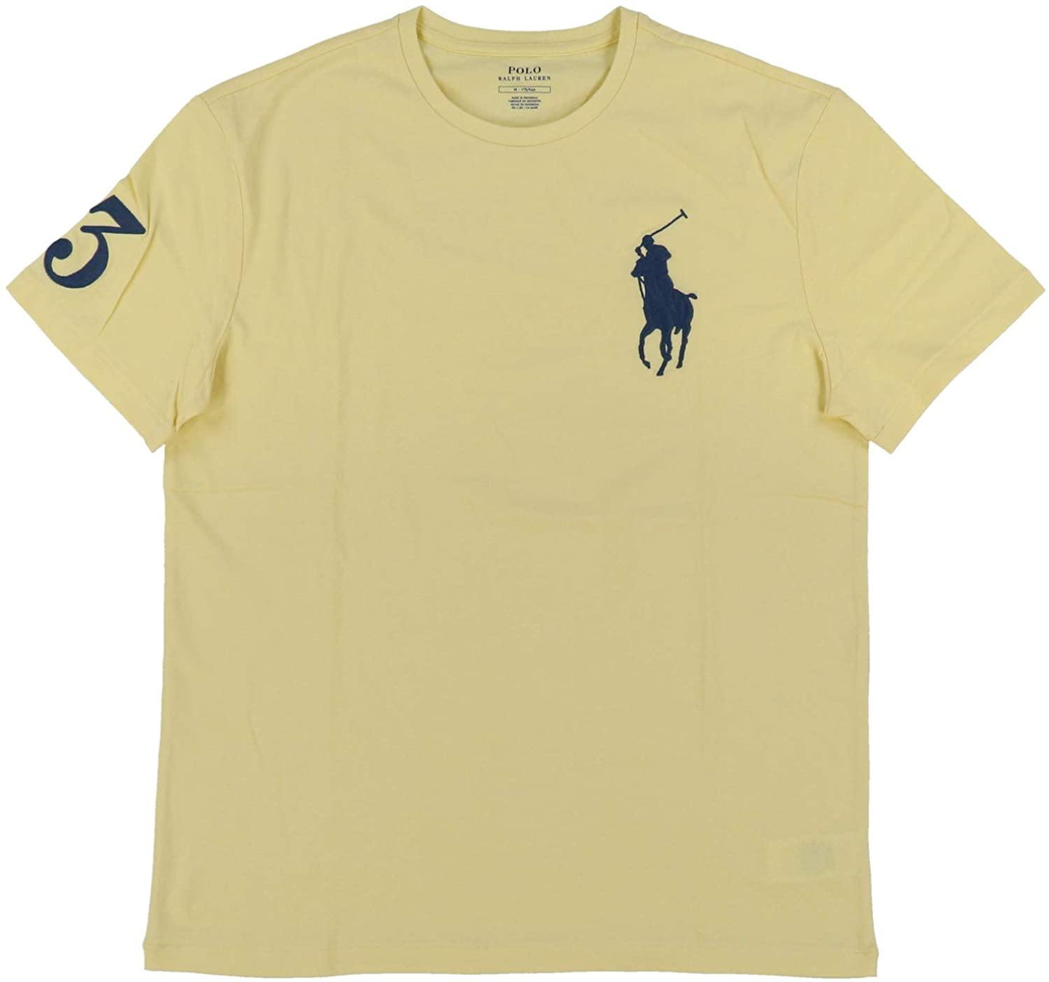 Polo Ralph Lauren Mens Crew Neck Big Pony T-Shirt
