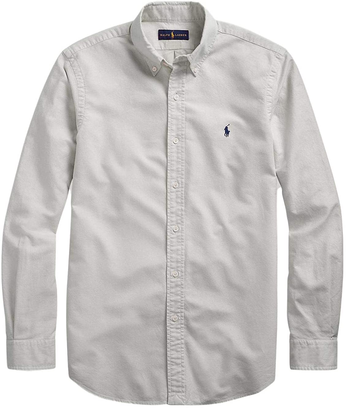Ralph Lauren Mens Logo Button-Down Dress Shirt