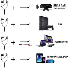 
                        
                          Cargar imagen en el visor de la galería, Dual Microphones Gaming Headphones with Siri Wake-up Noise Cancelling Stereo Bass Headphones for Mobile Gaming - JOY2ESpree
                        
                      