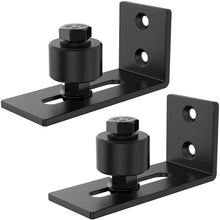 
                        
                          Load image into Gallery viewer, Homlux Heavy Duty Sliding Barn Door Floor Guide,Adjustable Roller,Wall Mount System,Flush Bottom Design,Floor and Door Panel Non-Damage(Floor Guide-3)
                        
                      