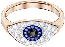 
                        
                          Muat gambar ke penampil Galeri, Duo Evil Eye Ring Multi-Colored Rose Gold Plated - JOY2ESpree
                        
                      