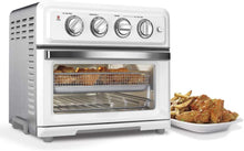 
                        
                          Cargar imagen en el visor de la galería, Cuisinart TOA-60 Convection Toaster Oven Air Fryer with Light, Silver w/ 1 Year Extended Warranty - JOY2ESpree
                        
                      