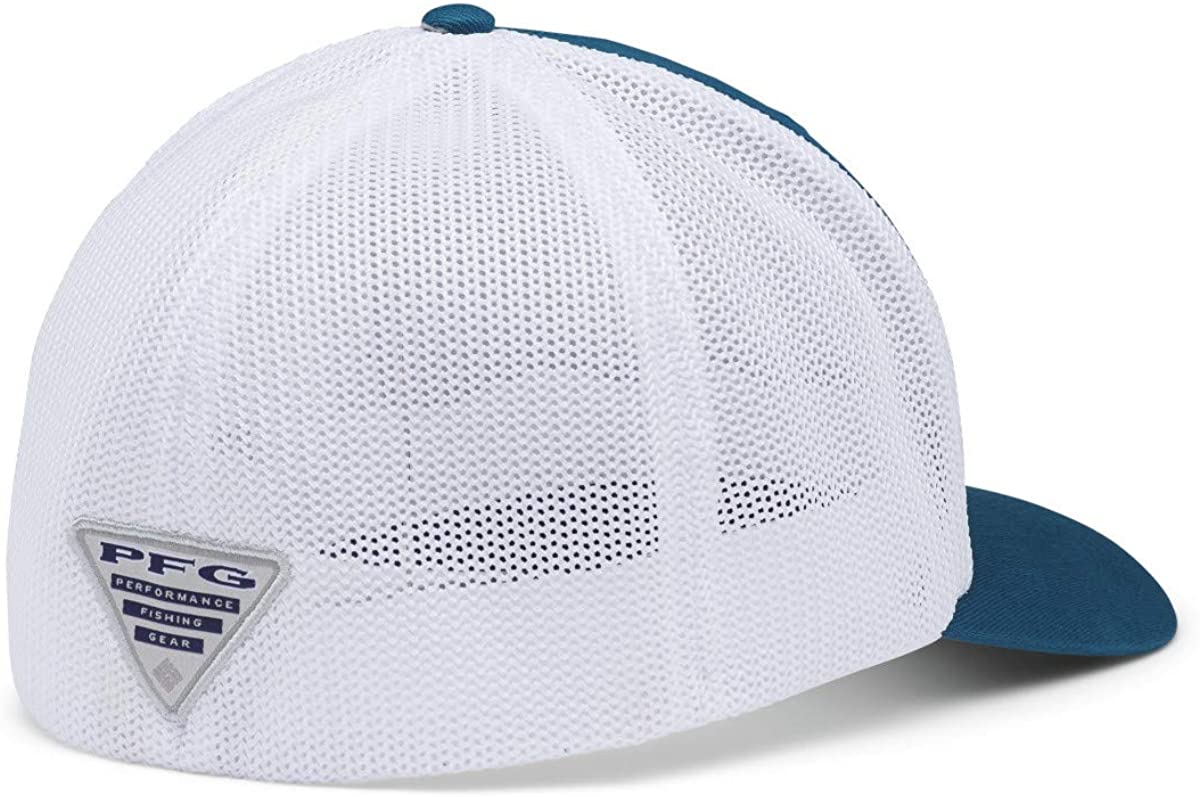 Columbia Unisex-Adult PFG Mesh Fish Flag Ball Cap