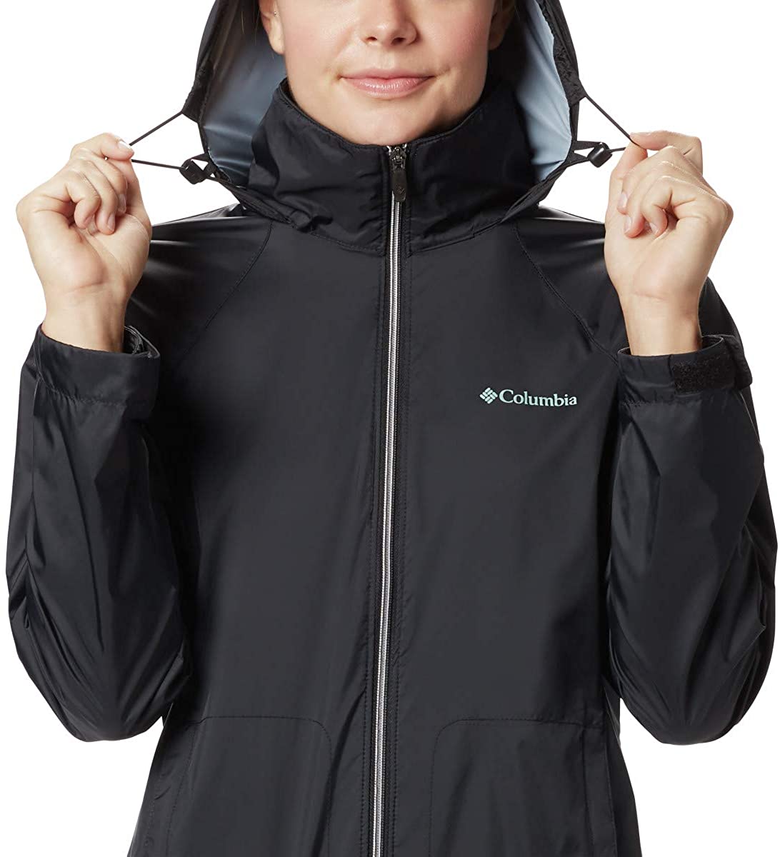 Columbia Women's Switchback Iii Adjustable Waterproof Rain Jacket