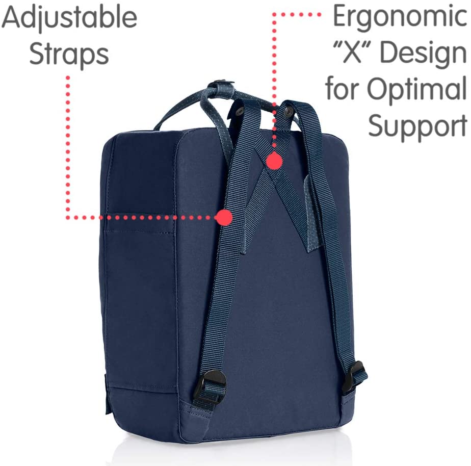 Fjallraven, Kanken Classic Backpack for Everyday, Ox Red