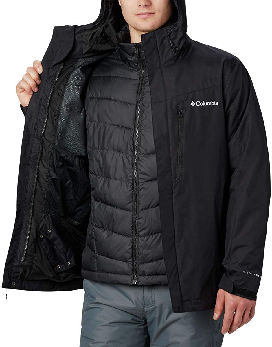 Columbia Men\'s Whirlibird IV Interchange Jacket, Waterproof & Breathable