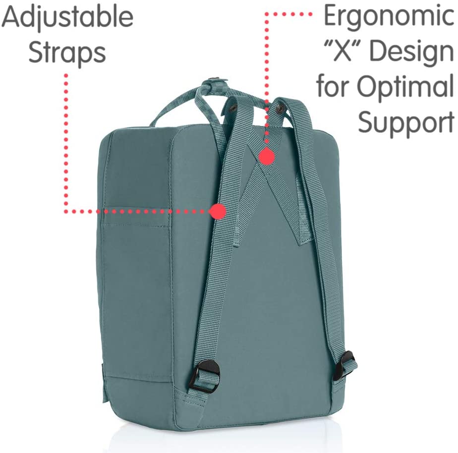 Fjallraven, Kanken Classic Backpack for Everyday, Ox Red