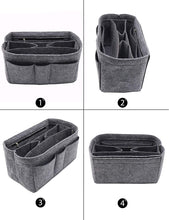 
                        
                          Muat gambar ke penampil Galeri, Felt Fabric Purse Tote Diaper Bag Organizer Insert Bag in Bag with Zipper Inner Pocket For Neverfull Speedy
                        
                      