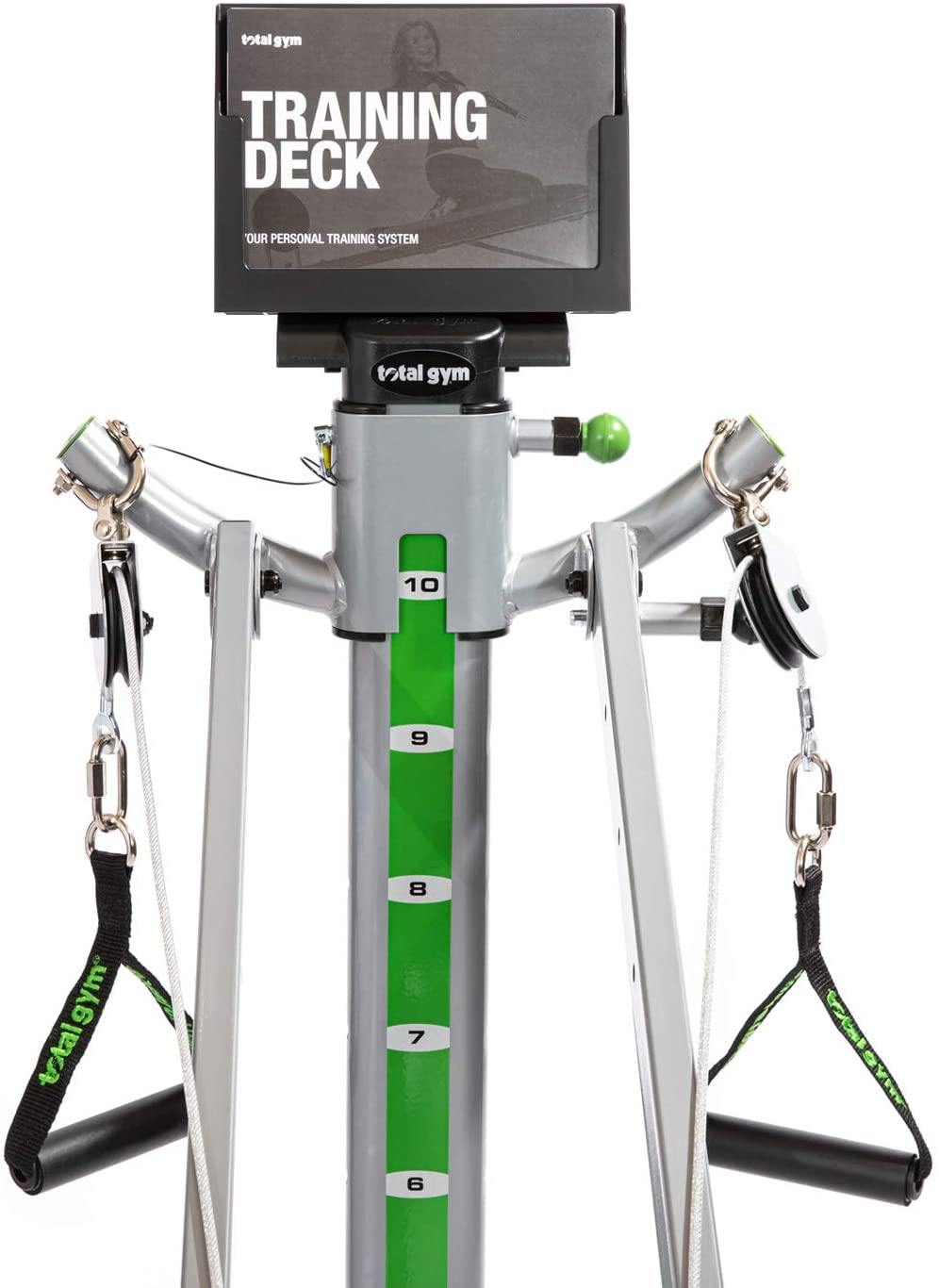 Total Gym APEX Versatile Indoor Home Workout Total Body Strength Training Fitness Equipment with up to 10 Levels of Resistance and Attachments - JOY2ESpree