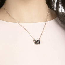 
                        
                          將圖片載入圖庫檢視器 SWAROVSKI Women's Iconic Swan Jewelry Collection, Rose Gold Tone Finish, Black Crystals - JOY2ESpree
                        
                      