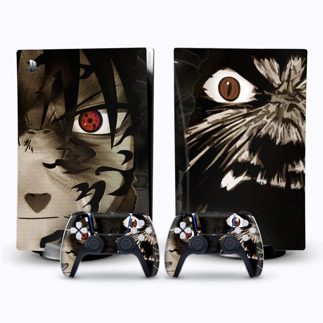 Mmoptop PS5 Skin Na-ruto for Playstation 5 Disc Edition with Console and Dualsense Controller Full Set - JOY2ESpree