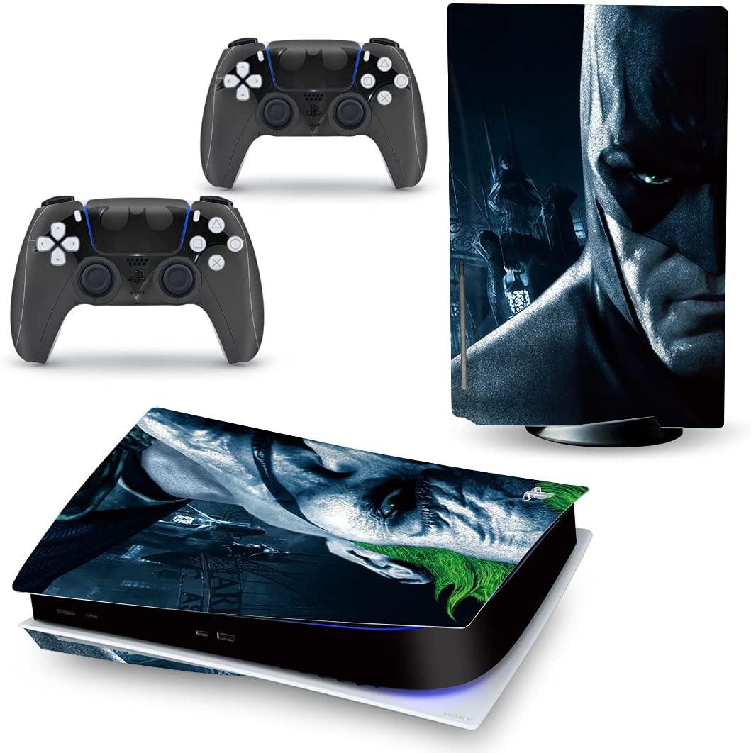 Mmoptop PS5 Skin Venom for Playstation 5 Disc Edition with Console and Dualsense Controller Full Set - JOY2ESpree
