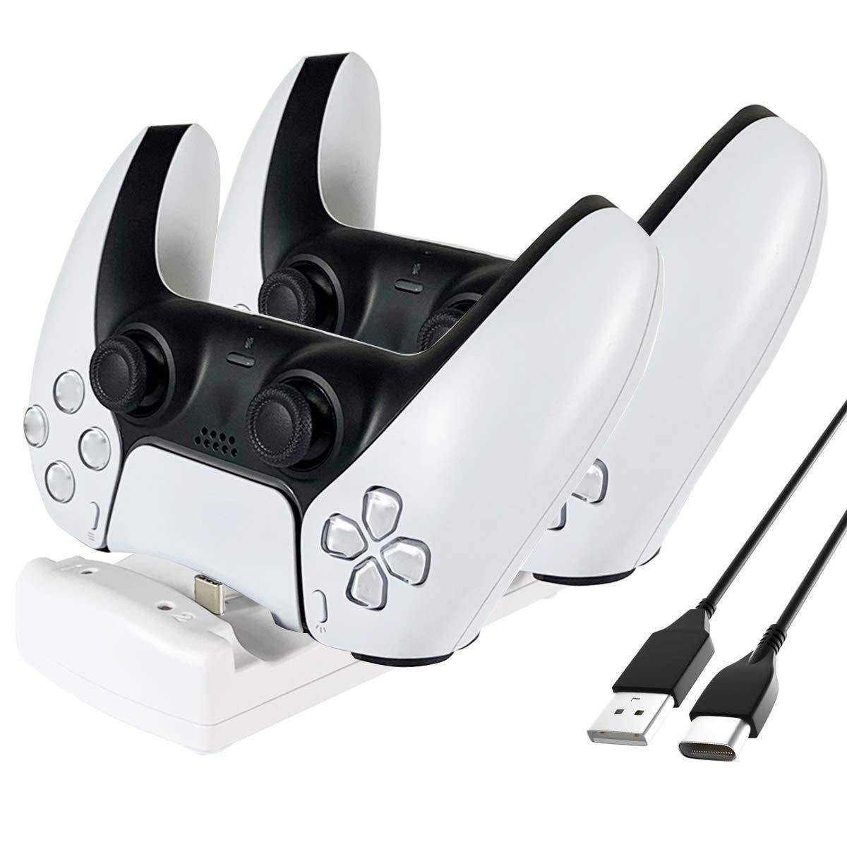 PS5 Controller Charging Station, PS5 Controller Chargers,Console Charger - JOY2ESpree