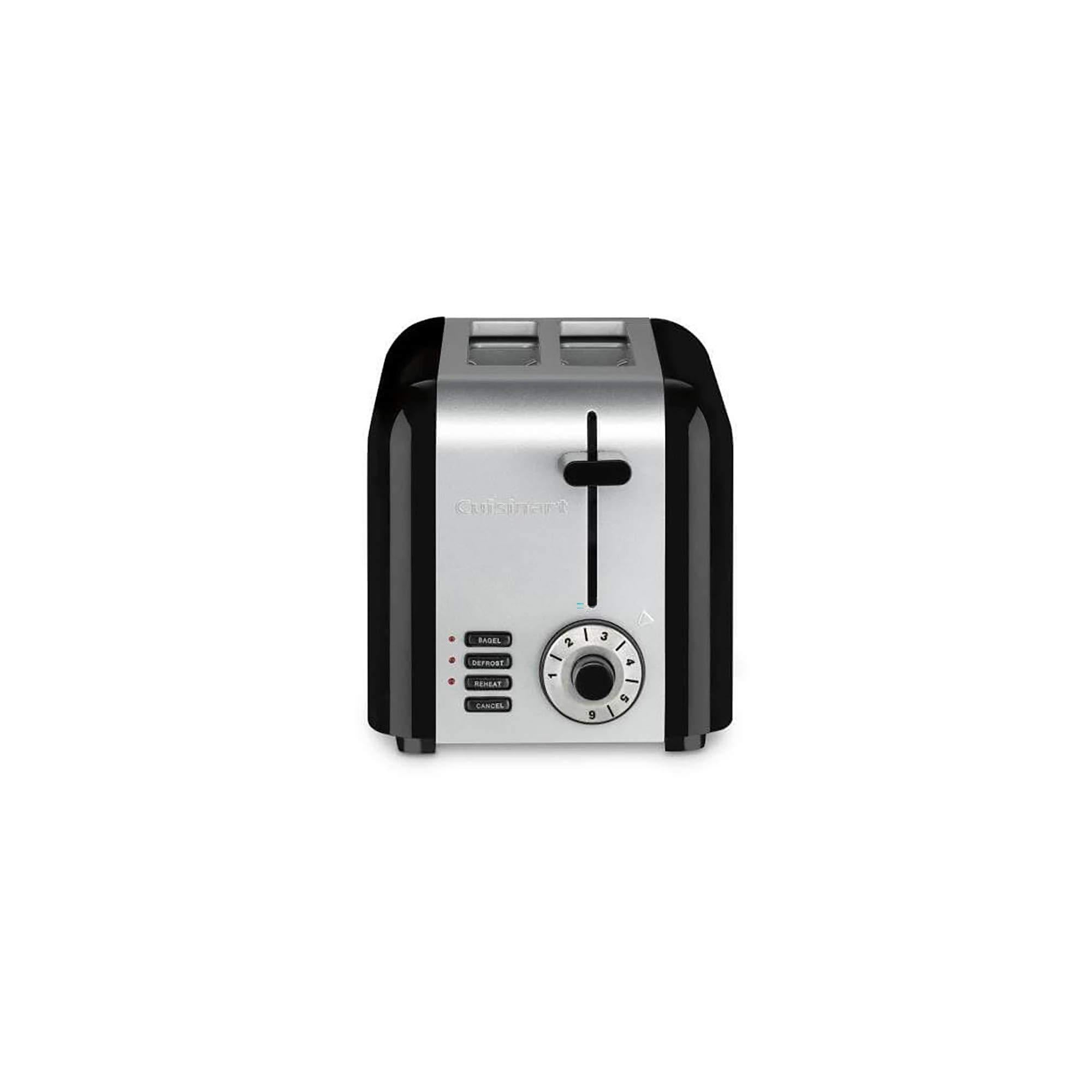 Cuisinart CPT-320P1 2-Slice Brushed Hybrid Toaster, Stainless Steel - JOY2ESpree