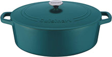 
                        
                          Cargar imagen en el visor de la galería, Cuisinart Cast Iron Casserole, Terracotta Orange, 7-Quart - JOY2ESpree
                        
                      