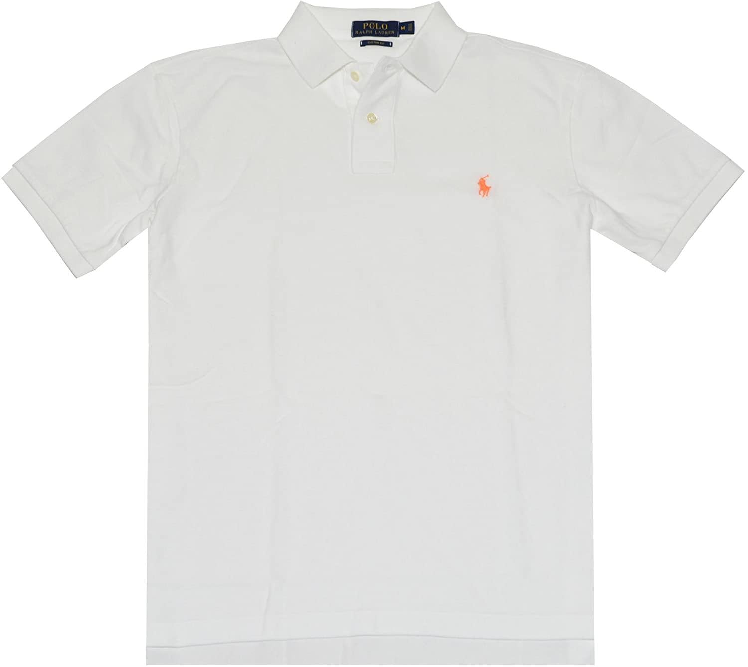 Polo Ralph Lauren Mens Custom Fit Short Sleeves Polo Shirt
