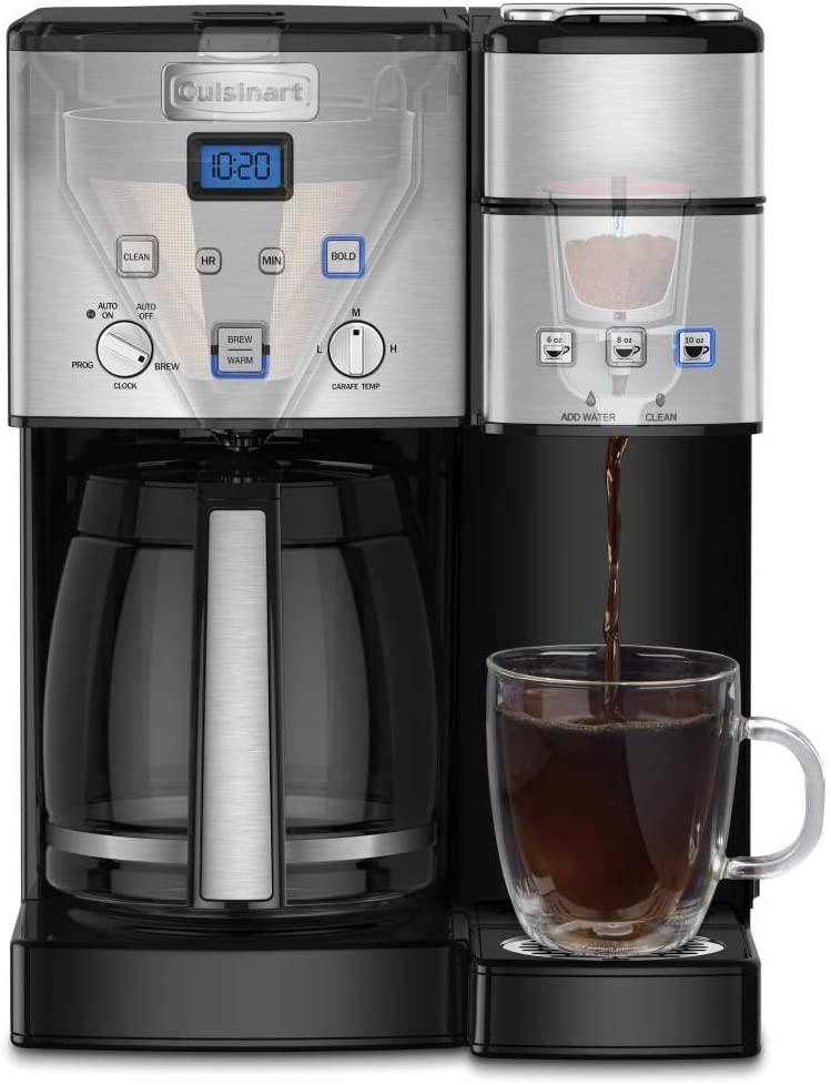 Cuisinart SS-15P1 Coffee Center 12-Cup Coffeemaker and Single-Serve Brewer - JOY2ESpree