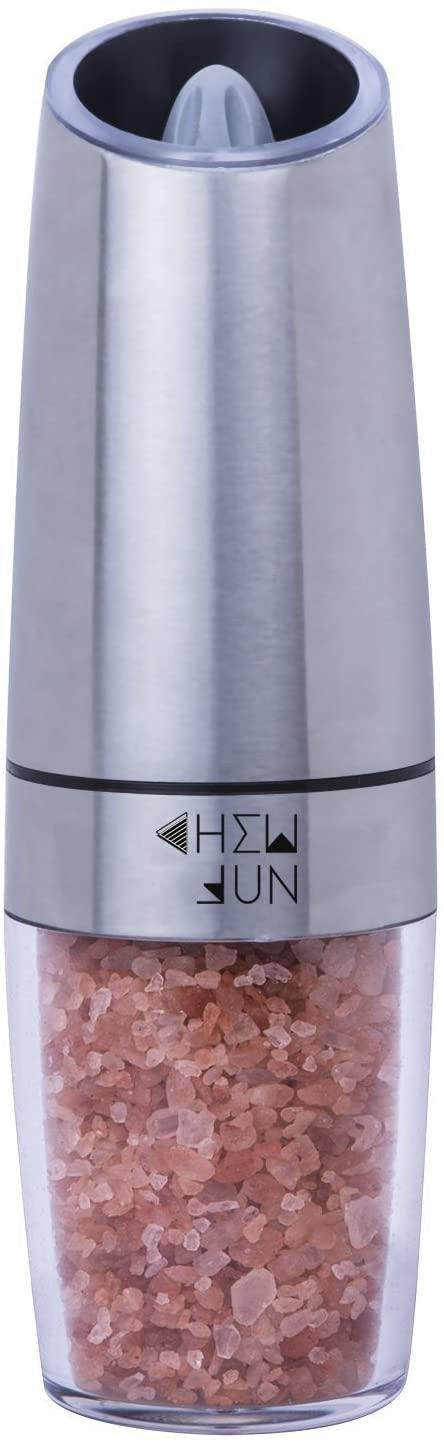 Electric Gravity Pepper Grinder or Salt Mill with Adjustable Coarseness . - JOY2ESpree