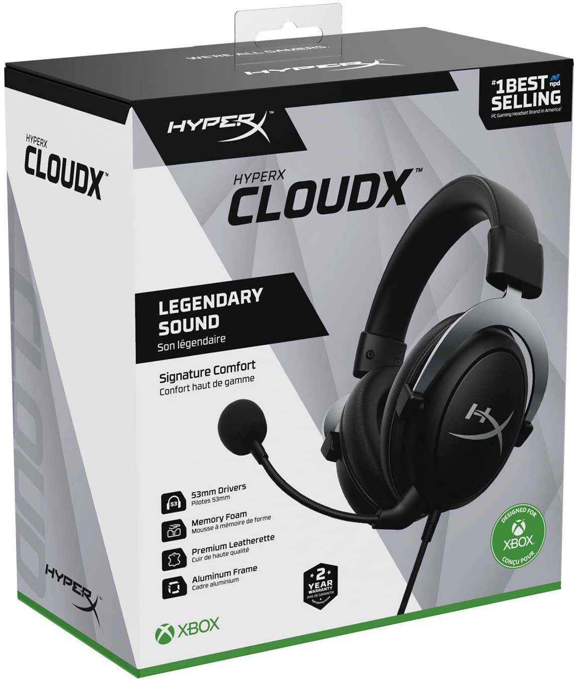 HyperX Cloud - Official PlayStation Licensed Gaming Headset for PS4 and PS5 with In-Line Audio Control - JOY2ESpree