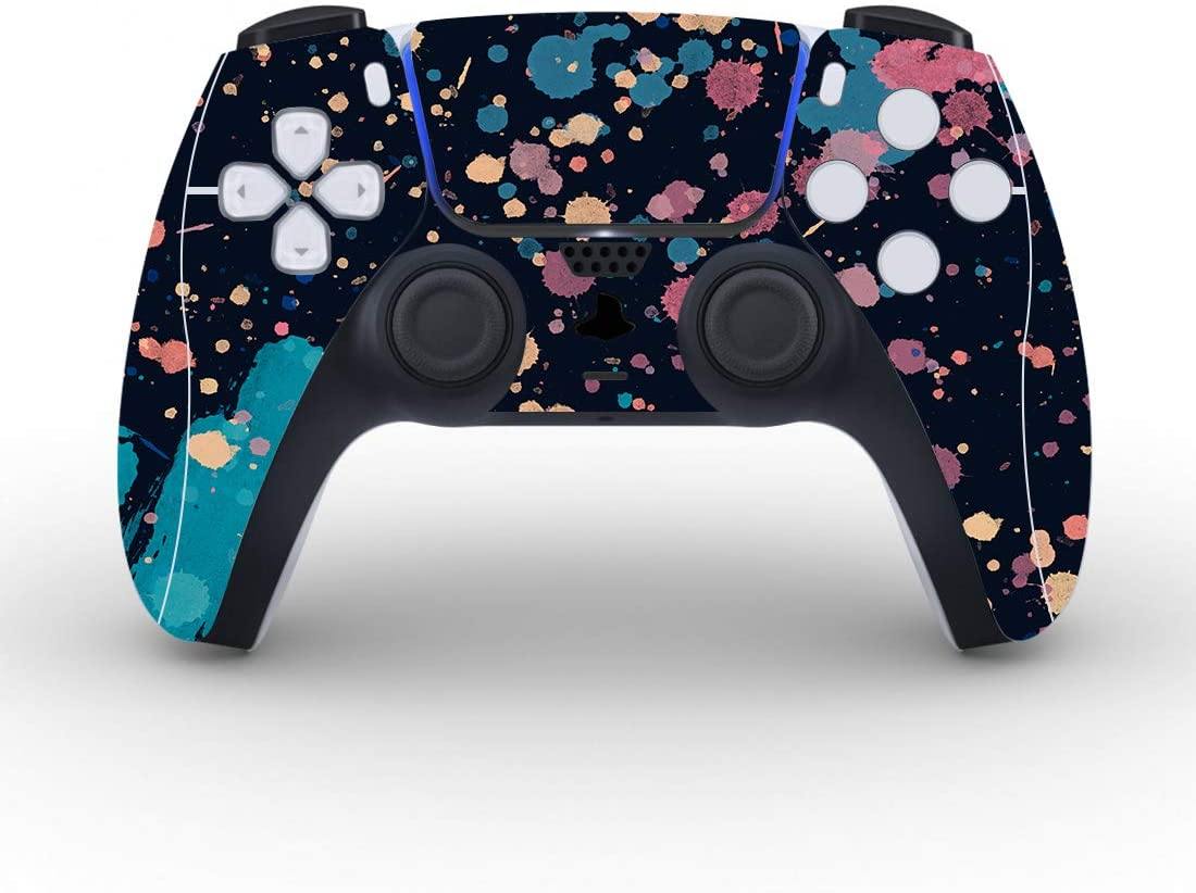 PlayVital Blue Nebula Full Set Skin Decal for PS5 Console Digital Edition - JOY2ESpree