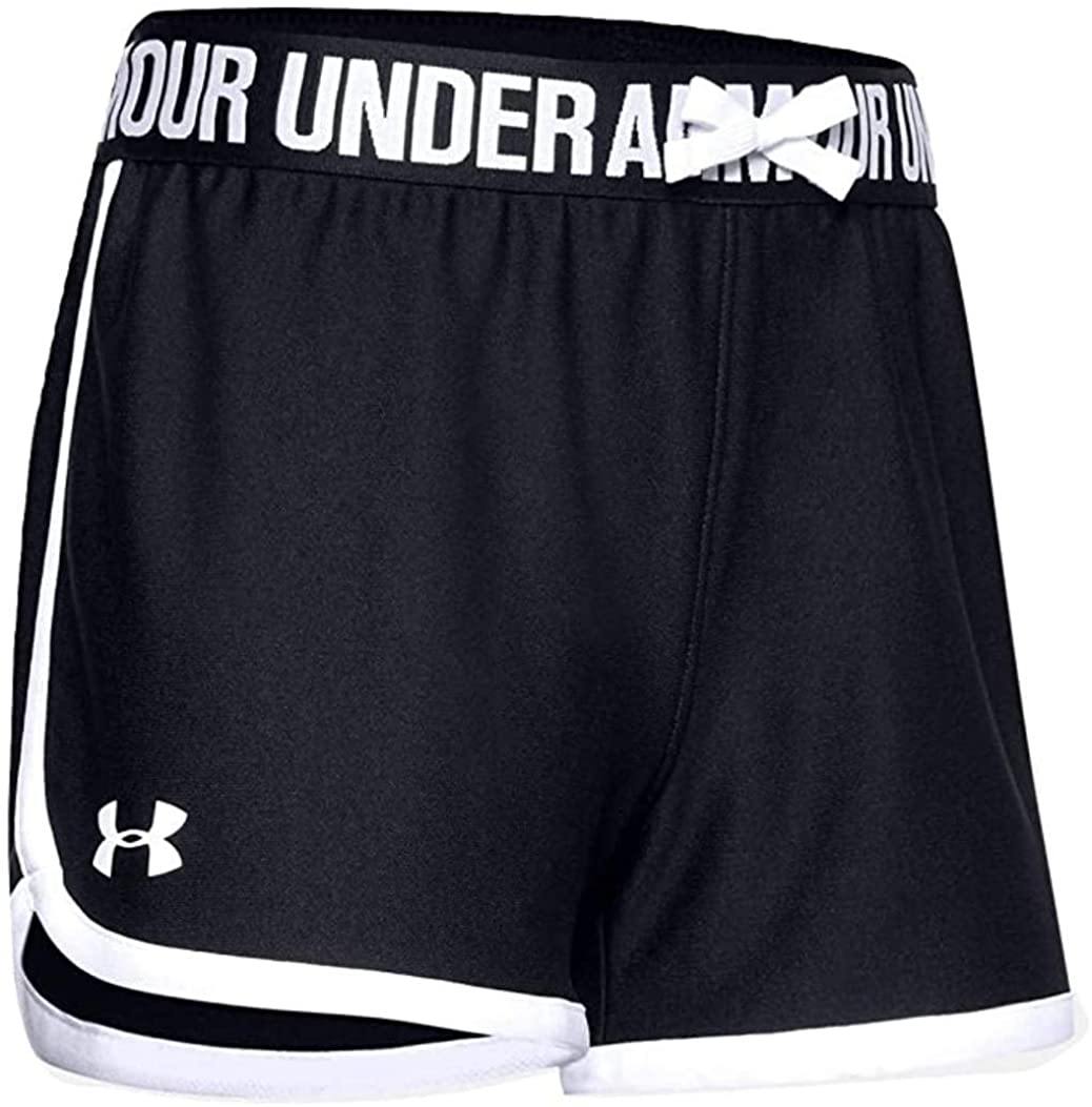 Under Armour Girls' Play Up Solid Workout Gym Shorts