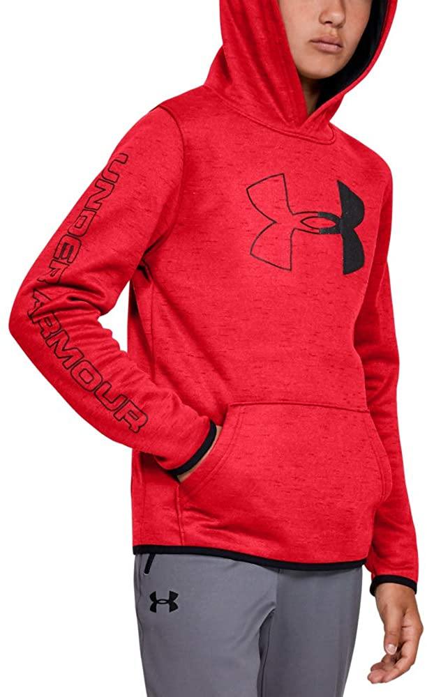 Under Armour Boys' Fleece Branded Hoodie
