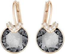 
                        
                          Load image into Gallery viewer, SWAROVSKI Women's Bella V Crystal Earrings Collection, Gray Crystals, Pink Crystals, Clear Crystals - JOY2ESpree
                        
                      