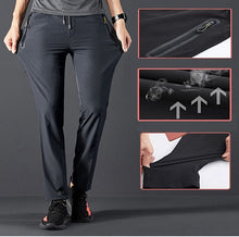 
                        
                          Muat gambar ke penampil Galeri, Rdruko Men's Jogger Casual Pants Lightweight Breathable Quick Dry Hiking Running Outdoor Sports Pants
                        
                      