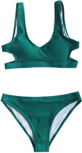 
                        
                          Cargar imagen en el visor de la galería, CUPSHE Women's Bikini Swimsuit Cutout Low Waist Two Piece Bathing Suit
                        
                      
