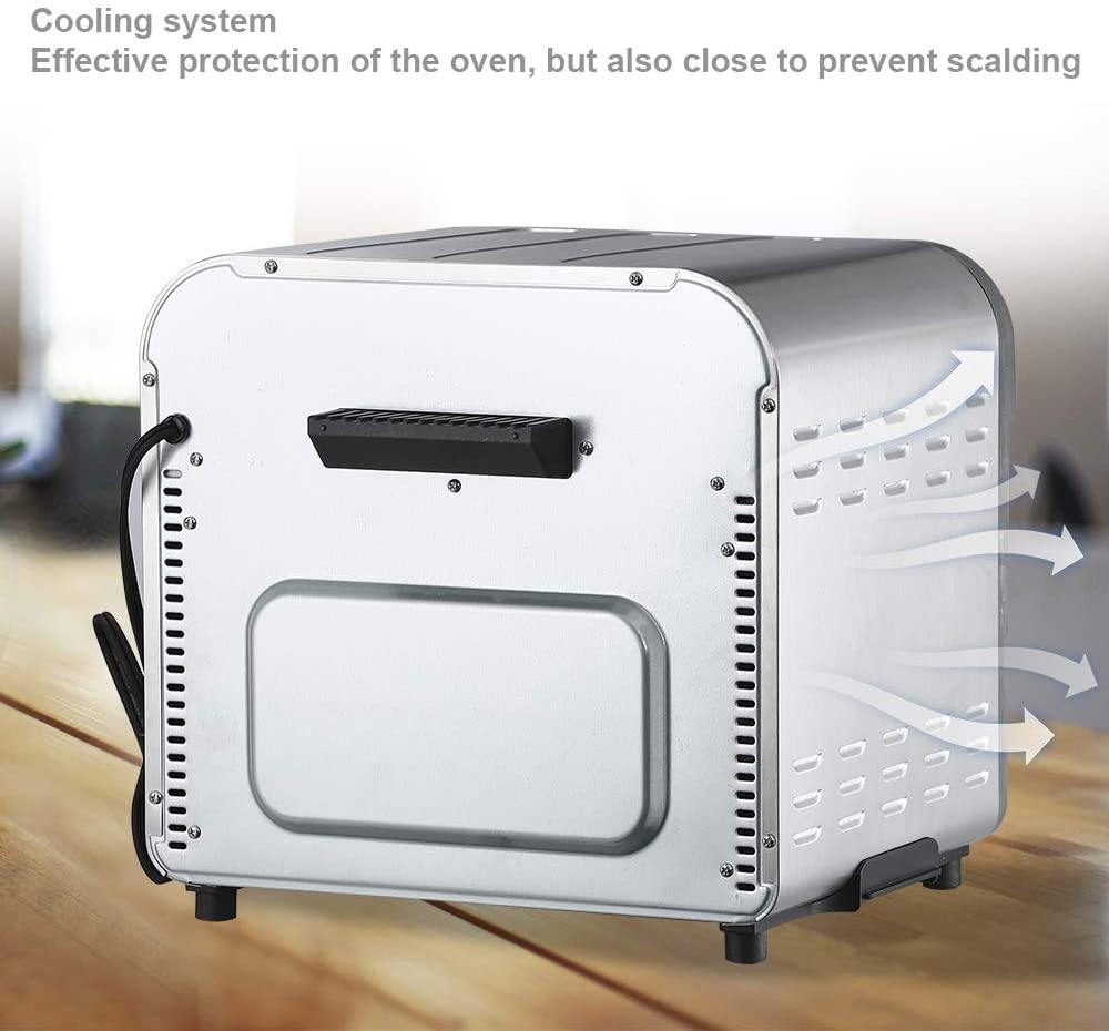 Air Fryer Toaster Oven Combo 8-in-1 Countertop Rotisserie & Dehydrator - JOY2ESpree