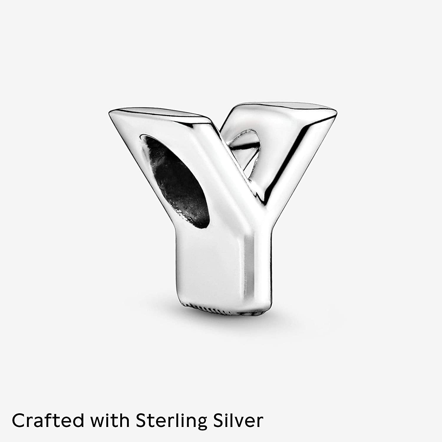 PANDORA Letter 925 Sterling Silver Charm - JOY2ESpree