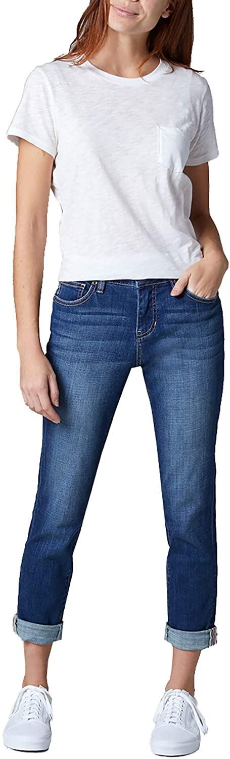 Jag Jeans Women's Mid Rise Carter Girlfriend Jean