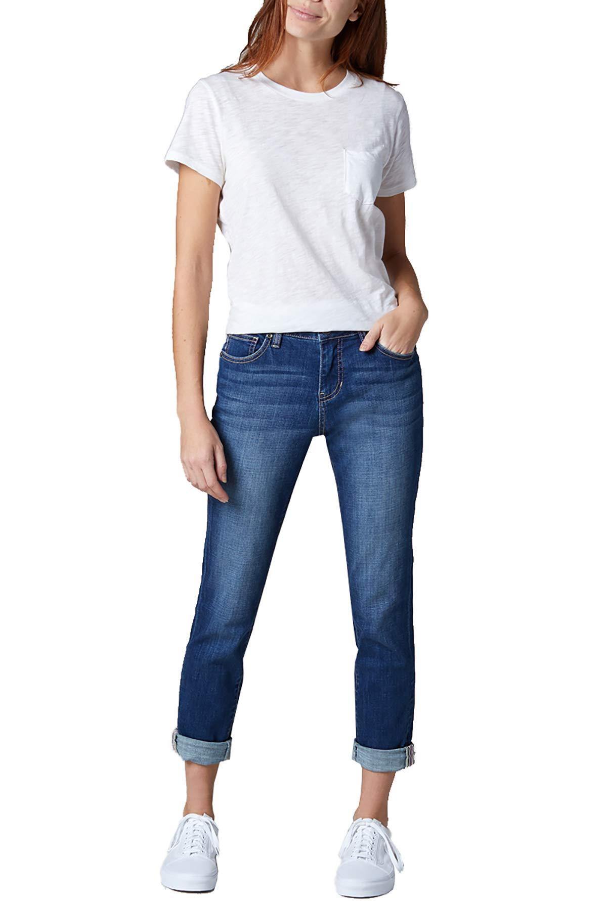 Jag Jeans Women's Mid Rise Carter Girlfriend Jean