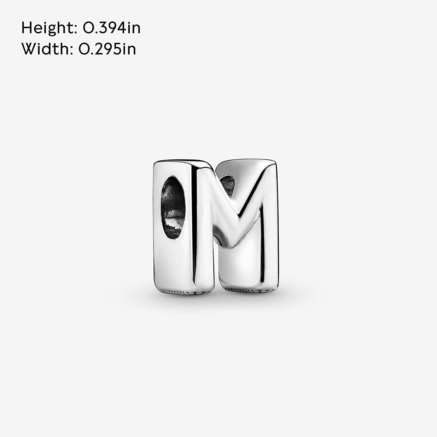PANDORA Letter 925 Sterling Silver Charm - JOY2ESpree