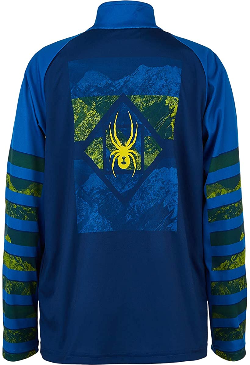 Spyder Boys' Peak Zip T-Neck