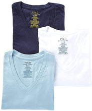 
                        
                          Cargar imagen en el visor de la galería, Polo Ralph Lauren Men's Classic Fit w/Wicking 3-Pack V-Necks
                        
                      