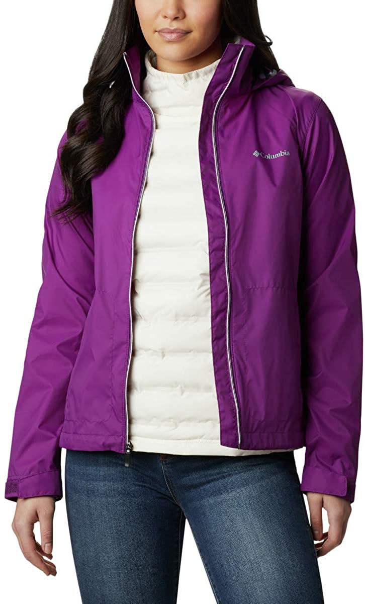 Columbia Women's Switchback Iii Adjustable Waterproof Rain Jacket