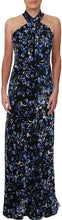 
                        
                          Load image into Gallery viewer, LAUREN RALPH LAUREN Womens Marylynn Metallic Floral Print Evening Dress
                        
                      