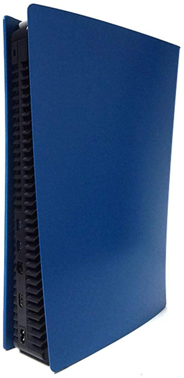 PS5 Console Replacement Plate, Game Case Skin Cover Shell Prevent Dust and Scratches for Digital Version (Blue: Actual Face Plates, Not Just A Decal) - JOY2ESpree