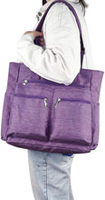 
                        
                          將圖片載入圖庫檢視器 Canvas Tote Bag Waterproof Nylon Multi Pocket Shoulder Bags Laptop Work Bag Teacher Purse and Handbags for Women &amp; Men
                        
                      