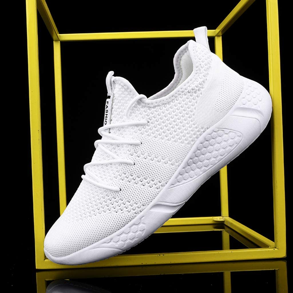 Damyuan Men's Sport Gym Running Shoes Walking Shoes Casual Lace Up Lightweight