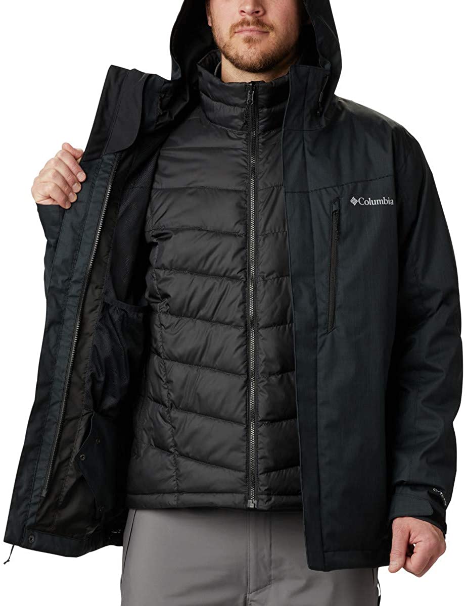 Columbia Men\'s Whirlibird IV Interchange Jacket, Waterproof & Breathable