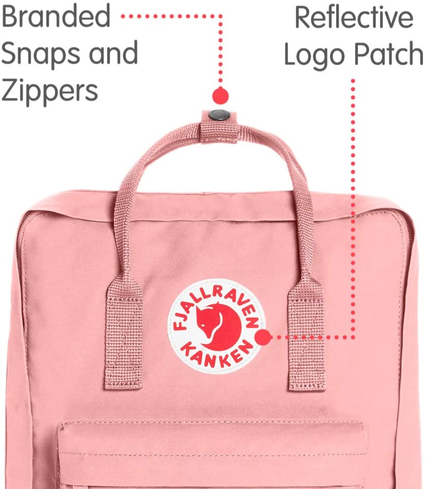 Fjallraven, Kanken Classic Backpack for Everyday, Ox Red