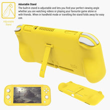 
                        
                          गैलरी व्यूवर में इमेज लोड करें, Orzly Grip Case for Nintendo Switch Lite – Case with Comfort Padded Hand Grips, Kickstand, Pack of Thumb Grips - Turquoise Blue - JOY2ESpree
                        
                      