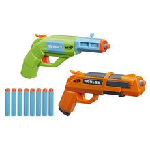 
                        
                          Load image into Gallery viewer, NERF Roblox Jailbreak: Armory, Includes 2 Hammer-Action Blasters, 10 Elite Darts, Code to Unlock in-Game Virtual Item
                        
                      
